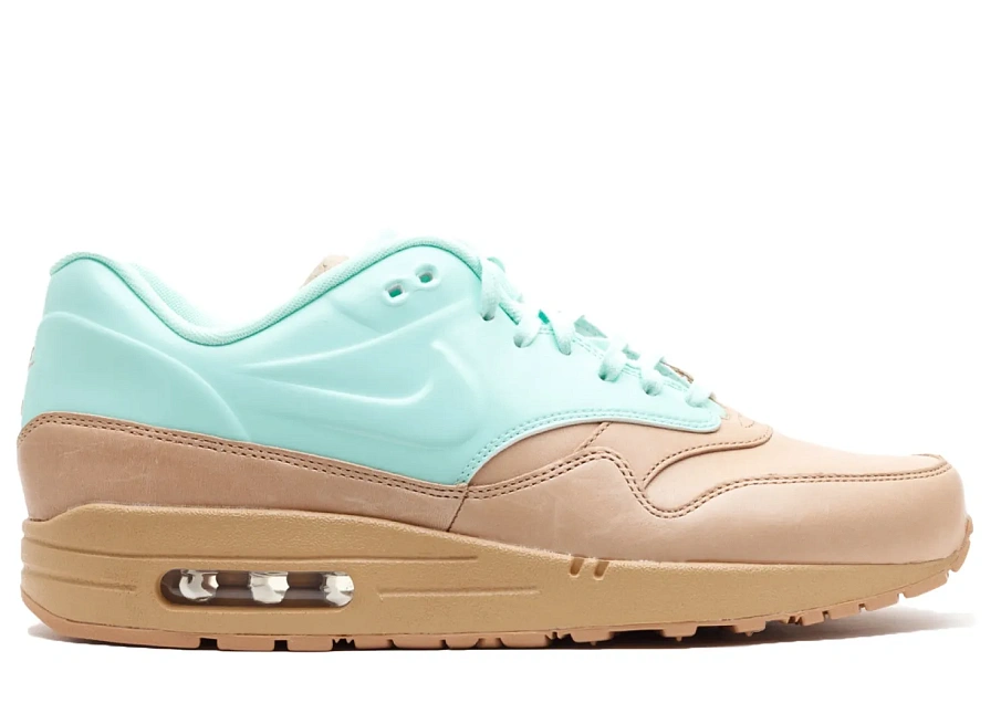 Фото № 1 с приближением к товару «‎Nike Air Max 1 VT QS Arctic Green Vachetta »