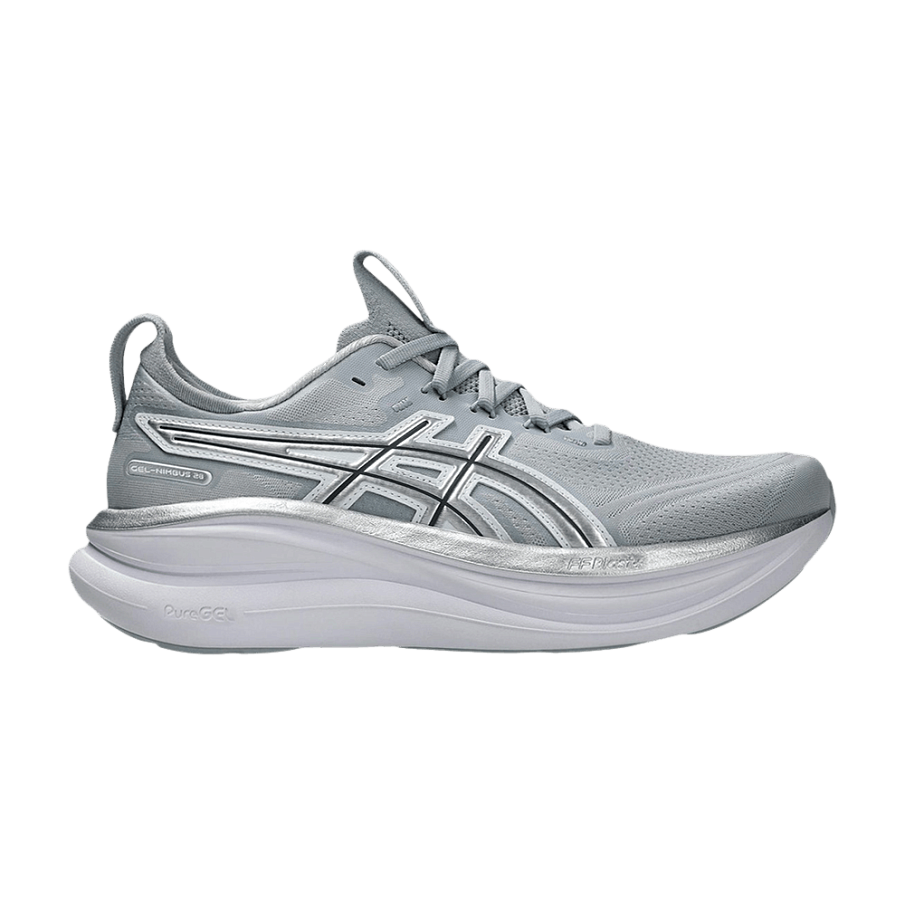 Фото № 1 с приближением к товару «‎ASICS GEL-Nimbus 28 ATC Piedmont Grey Pure Silver»