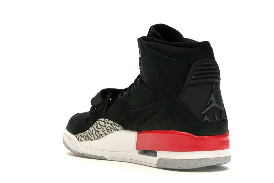 Фото № 6 с приближением к товару «‎Jordan Legacy 312 Black Fire Red»