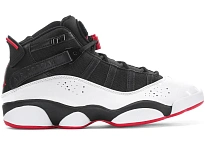Фото № 1 с приближением к товару «‎Jordan 6 Rings Black White Varsity Red»
