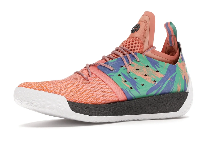 Фото № 2 с приближением к товару «‎adidas Harden Vol. 2 Melon»