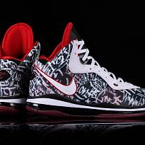 Фото № 3 с приближением к товару «‎Nike Lebron 8 GS Graffiti »