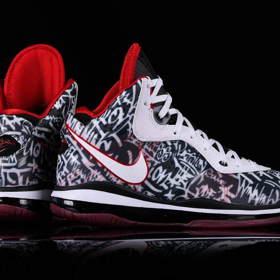 Фото № 3 с приближением к товару «‎Nike Lebron 8 GS Graffiti »