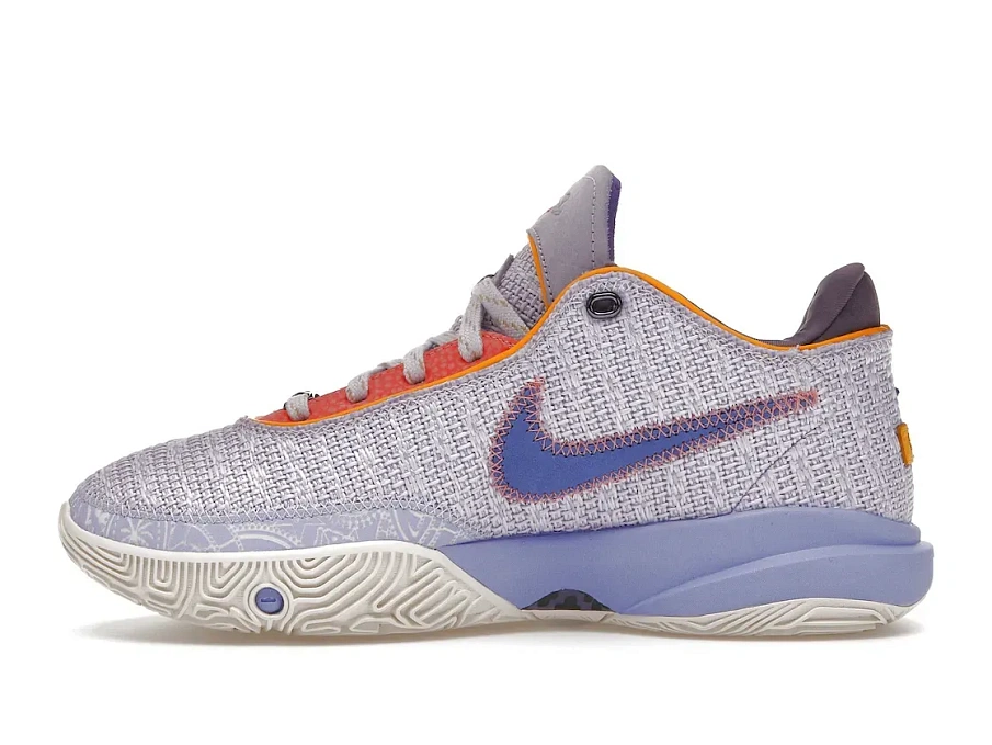 Фото № 3 с приближением к товару «‎Nike LeBron 20 Violet Frost»
