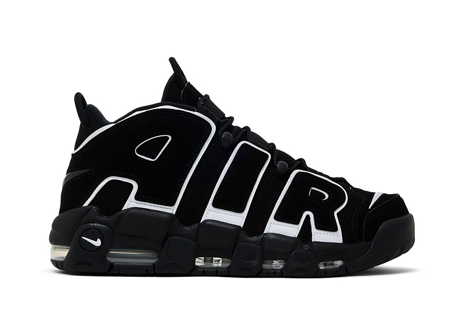 Фото № 2 с приближением к товару «‎Nike Air More Uptempo 96 OG Black White»