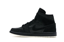 Фото № 5 с приближением к товару «‎Jordan 1 Mid Glitter Black »