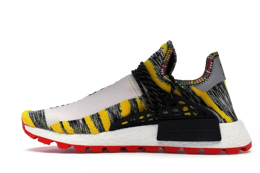 Фото № 5 с приближением к товару «‎adidas NMD Hu Pharrell Solar Pack Red»