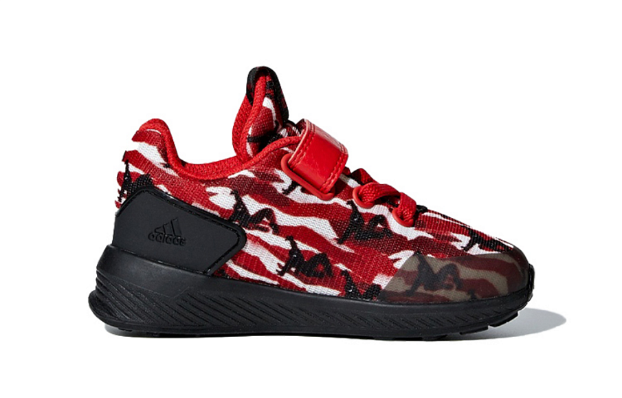Фото № 2 с приближением к товару «‎(TD) adidas Rapidarun SpiderMan El I BlackRedWhite»