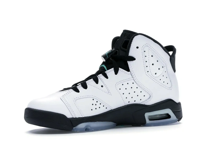 Фото № 2 с приближением к товару «‎Jordan 6 Retro White Jade Black »