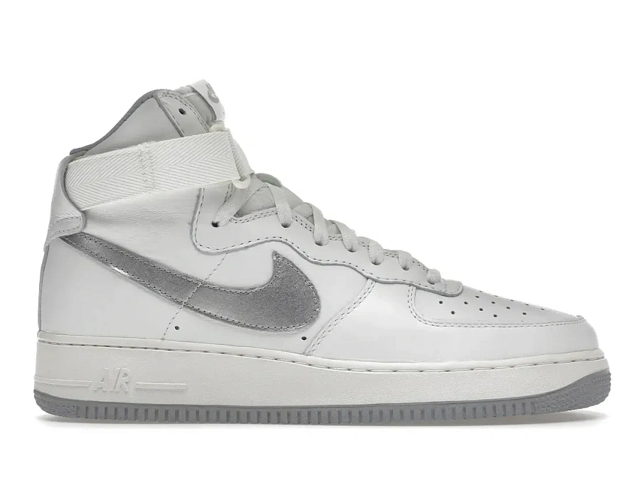 Фото № 1 с приближением к товару «‎Nike Air Force 1 High Retro Summit White Wolf Grey»