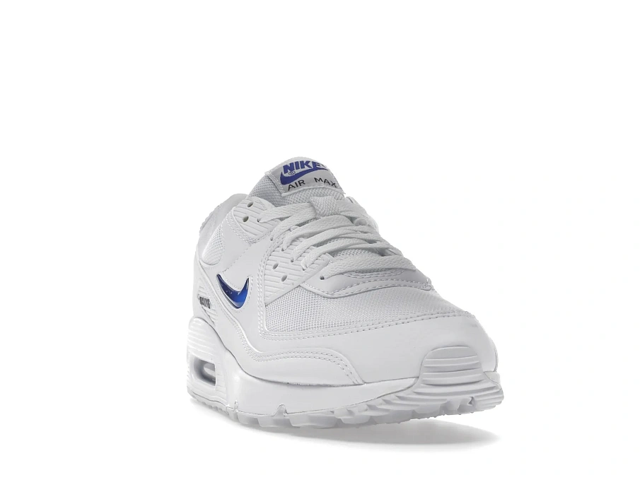 Фото № 2 с приближением к товару «‎Nike Air Max 90 Jewel White Royal»