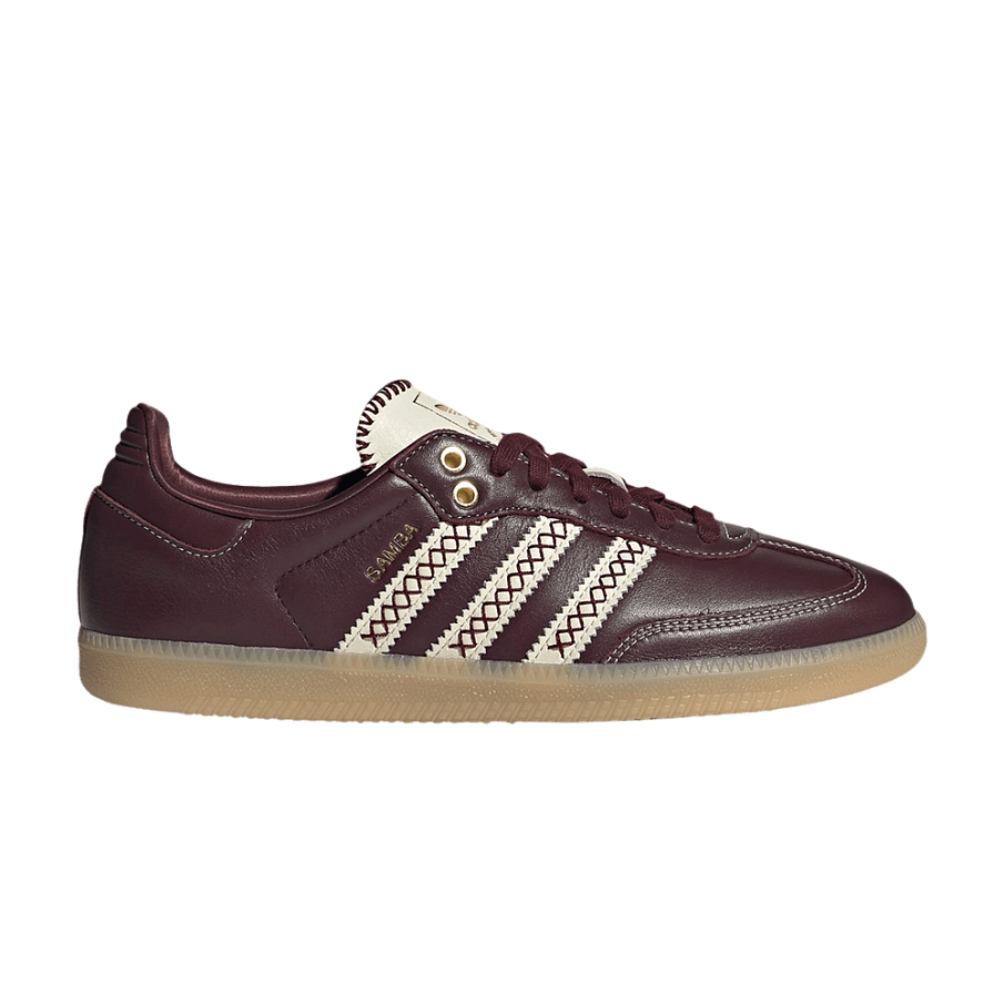 Фото № 1 с приближением к товару «‎adidas Samba OG Maroon White Gum»
