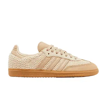 adidas Women's Samba OG Knit Pack - Sand Strata - 1