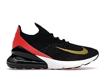 Фото № 1 с приближением к товару «‎Nike Air Max 270 Flyknit Black Bright Crimson Yellow Strike »