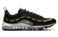 Фото № 2 с приближением к товару «‎Undefeated X Nike Air Max 97 Running Shoes BlackVoltMilitia Green»