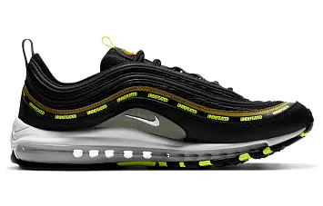 Undefeated X Nike Air Max 97 Running Shoes BlackVoltMilitia Green - 2