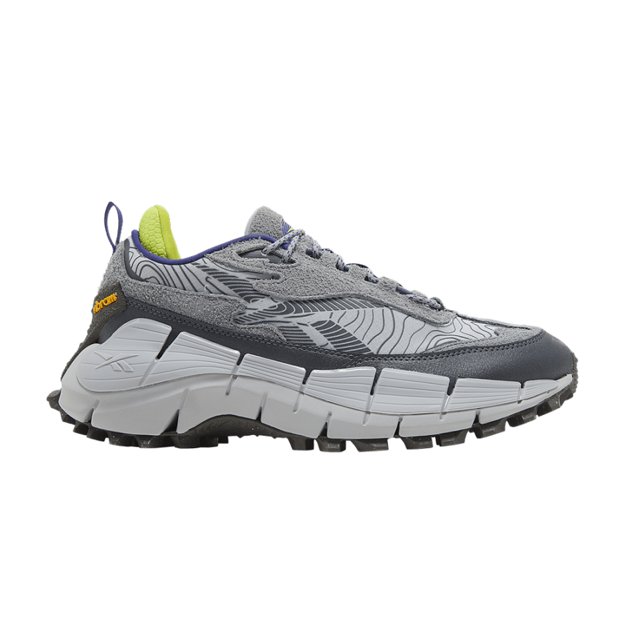 Фото № 1 с приближением к товару «‎Reebok Zig Kinetica 2.5 Edge Grey Lime»