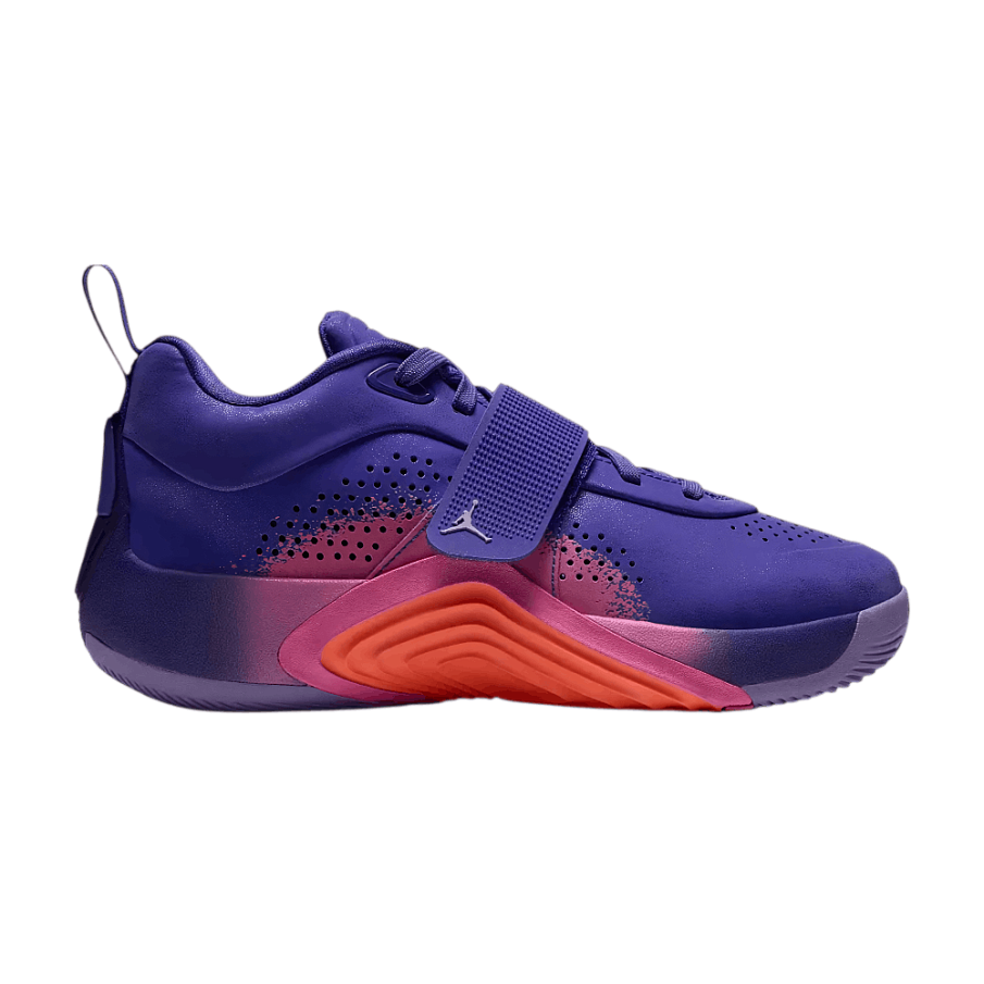 Фото № 1 с приближением к товару «‎Air Jordan Tatum 5 Sunrise Bright Concord Bright Mango»