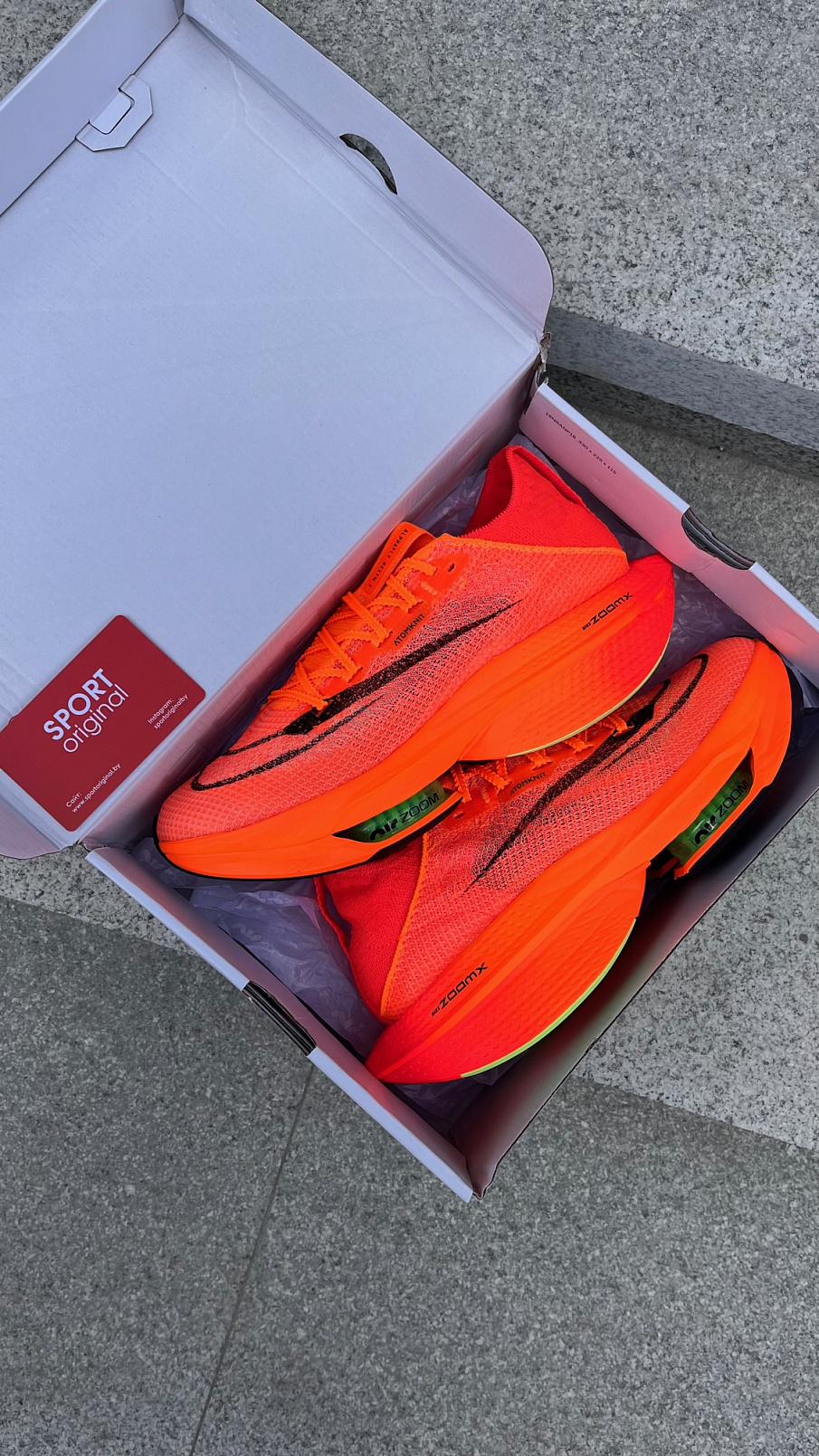 Фото № 3 с приближением к товару «‎Nike Air Zoom Alphafly NEXT%2 Flyknik»