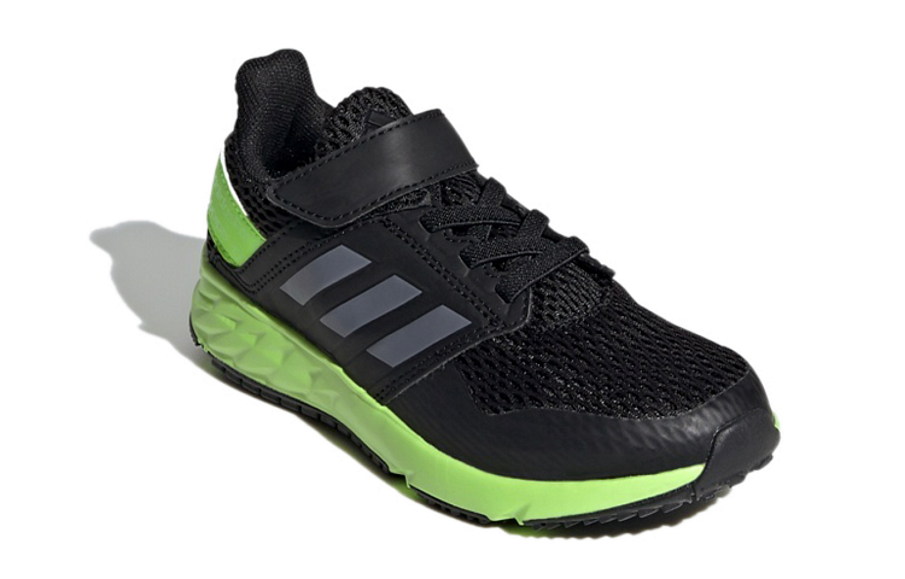 Фото № 3 с приближением к товару «‎adidas Fortafaito El Kids BlackGreen»