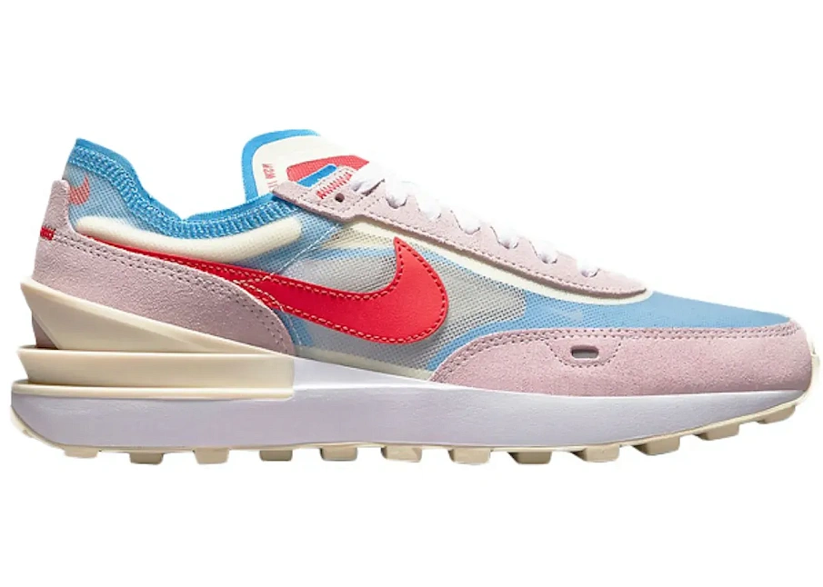 Фото № 1 с приближением к товару «‎Nike Waffle One Pink Red Blue »