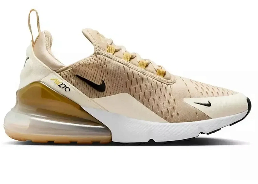 Фото № 1 с приближением к товару «‎Nike Air Max 270 Metallic Gold »