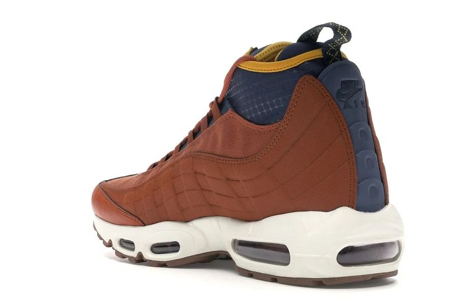 Фото № 6 с приближением к товару «‎Nike Air Max 95 Sneakerboot Dark Russet Thunder Blue»