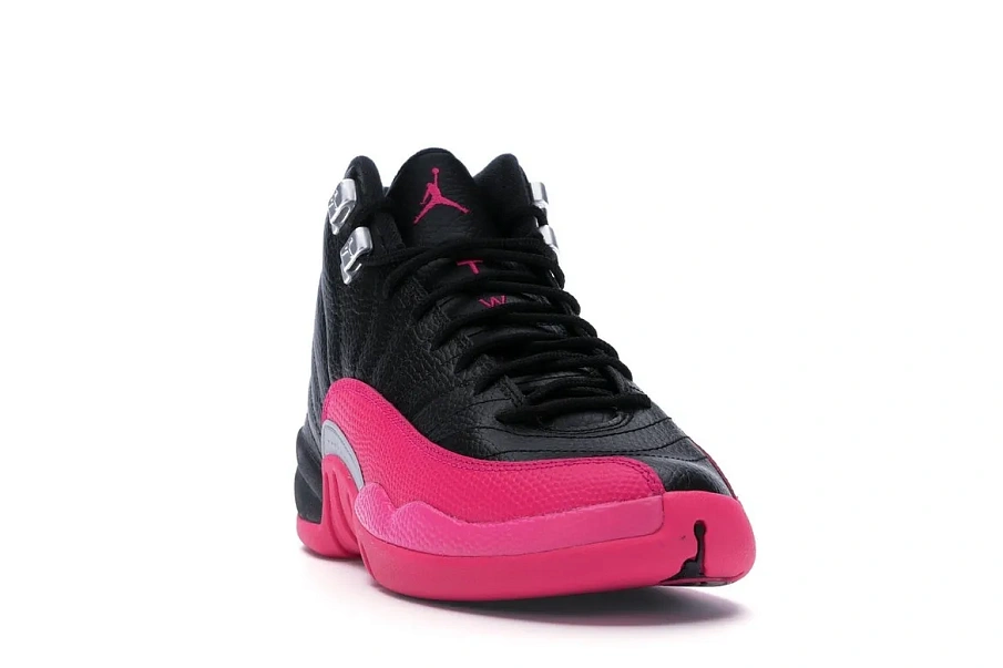 Фото № 2 с приближением к товару «‎Jordan 12 Retro Black Deadly Pink »