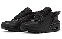Фото № 3 с приближением к товару «‎Nike Air Max 90 FlyEase (GS) Black»