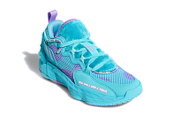 Фото № 3 с приближением к товару «‎Monsters Inc. x adidas Dame 7 Extply Mid-Top Basketball Shoes K Blue»