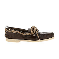 Фото № 1 с приближением к товару «‎Golden Goose Laced Loafer Dark Brown»