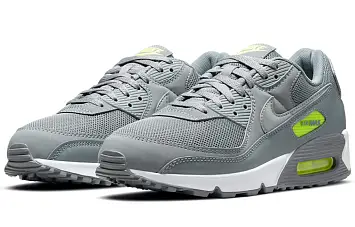 Nike Air Max 90 'Grey Neon' GreyGreen - 2