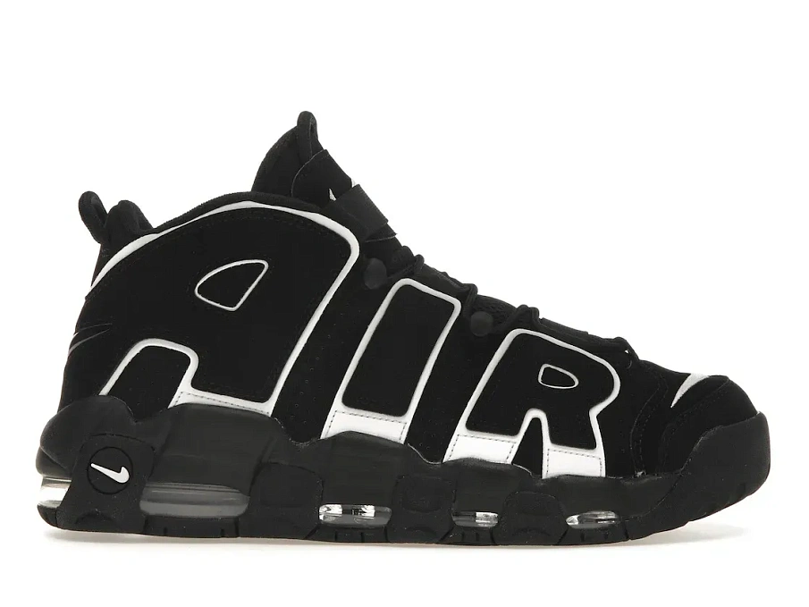 Фото № 1 с приближением к товару «‎Nike Air More Uptempo 96 Black White (2023)»