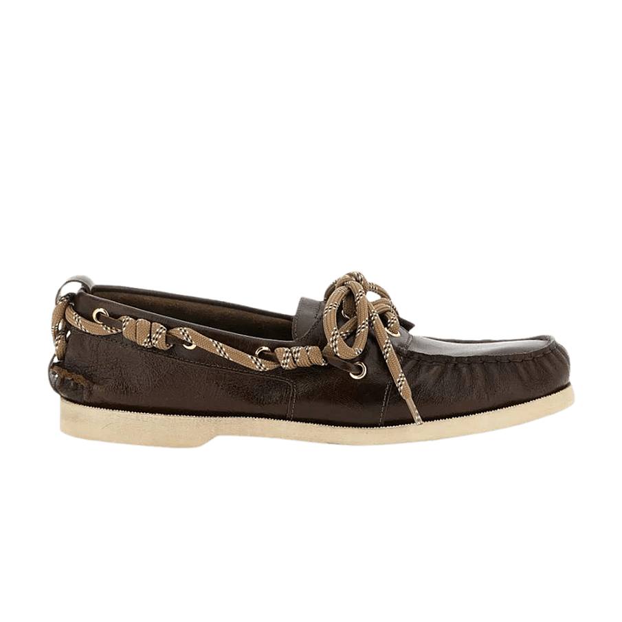 Фото № 1 с приближением к товару «‎Golden Goose Laced Loafer Dark Brown»