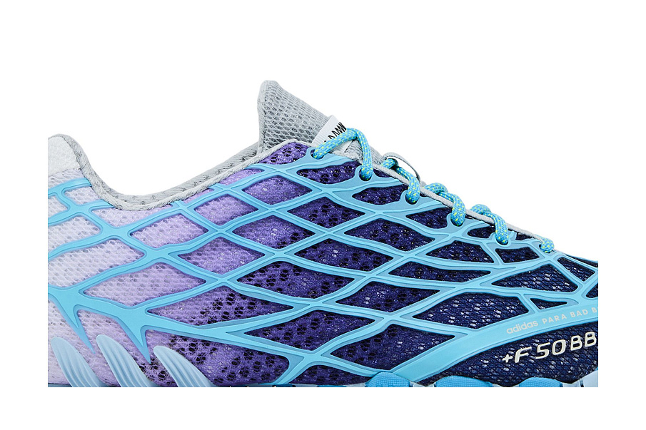 Фото № 3 с приближением к товару «‎Bad Bunny x adidas F50 Ghost Sprint Dark Marine»