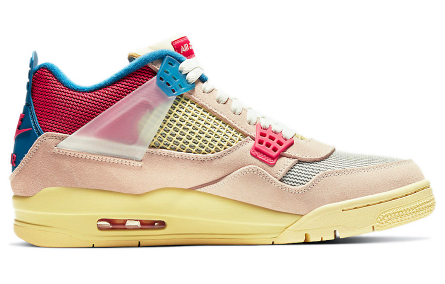Фото № 2 с приближением к товару «‎Union LA x Air Jordan 4 Retro 'Guava Ice'»