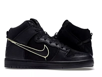 Фото № 6 с приближением к товару «‎Nike SB Dunk High FAUST Black Gold»