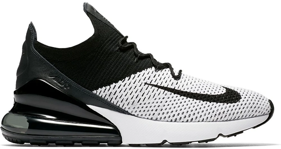 Фото № 1 с приближением к товару «‎Nike Air Max 270 Flyknit White Black»
