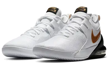 Nike Air Max Impact WhiteBlackGolden - 4