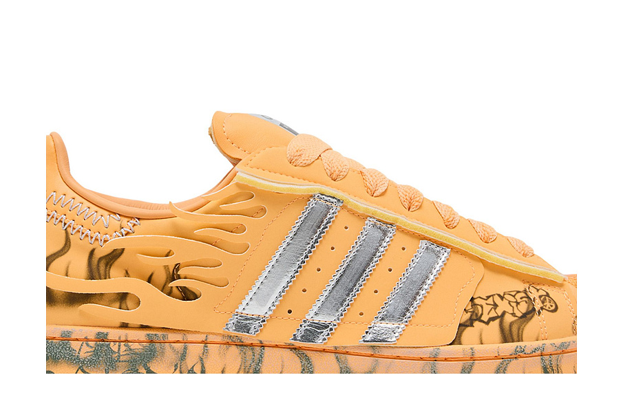 Фото № 3 с приближением к товару «‎Hellstar x adidas Superstar Hazy Orange»