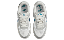 Фото № 4 с приближением к товару «‎Nike Air Force 1 Low Shadow Sneakers WhiteGreen»
