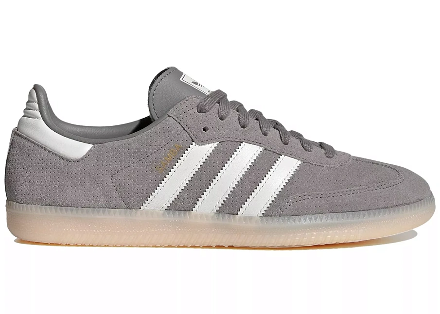 Фото № 1 с приближением к товару «‎adidas Samba OG Grey Bliss Orange»
