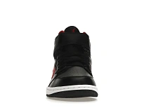 Фото № 2 с приближением к товару «‎Jordan 1 High FlyEase Black Gym Red Smoke Grey»