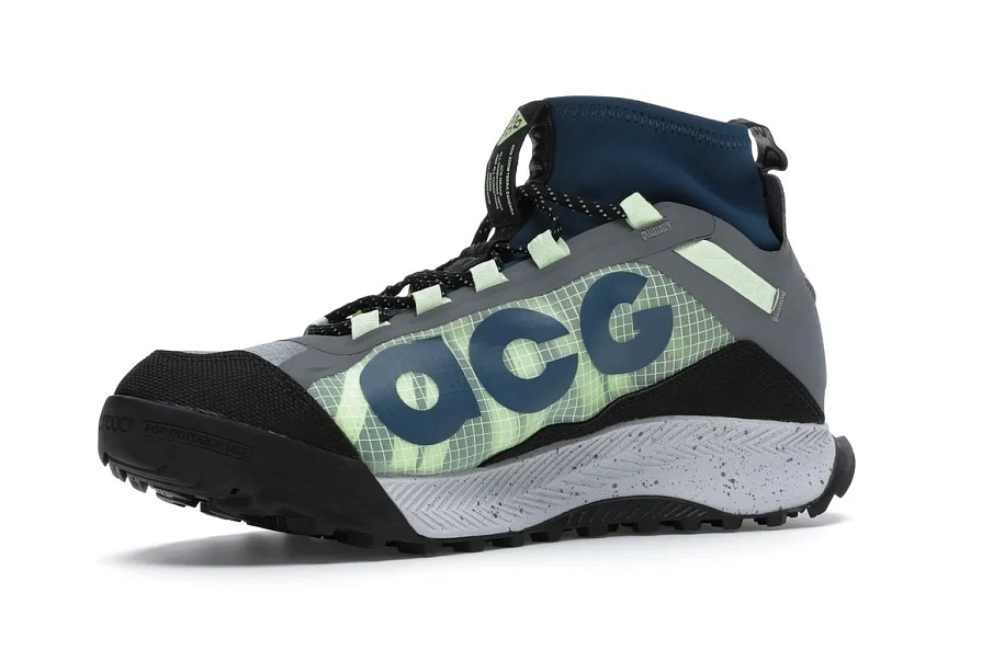 Фото № 4 с приближением к товару «‎Nike ACG Zoom Terra Zaherra Aviator Grey Barely Volt»