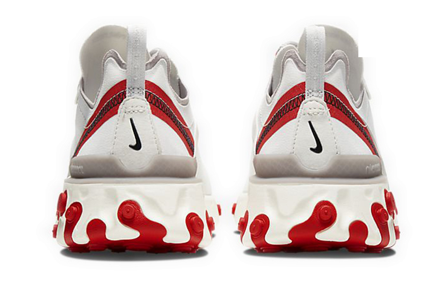 Фото № 4 с приближением к товару «‎Nike React Element 55 Sail Phantom University Red (W)»