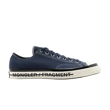 Fragment Design x Moncler x Converse Chuck 70 Low Insignia Blue - 1