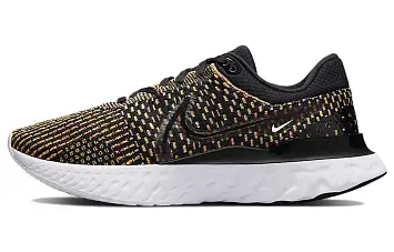 Nike React Infinity Run FK 3 Running Shoes YellowBlack - 1