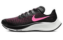 Фото № 1 с приближением к товару «‎Nike Air Zoom Pegasus 37 GS 'Black Pink Glow'»