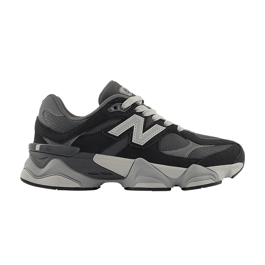 Фото № 1 с приближением к товару «‎New Balance 9060 Big Kid Black Grey White»