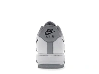 Фото № 4 с приближением к товару «‎Nike Air Force 1 Low Cut-Out White Grey Black Swoosh»